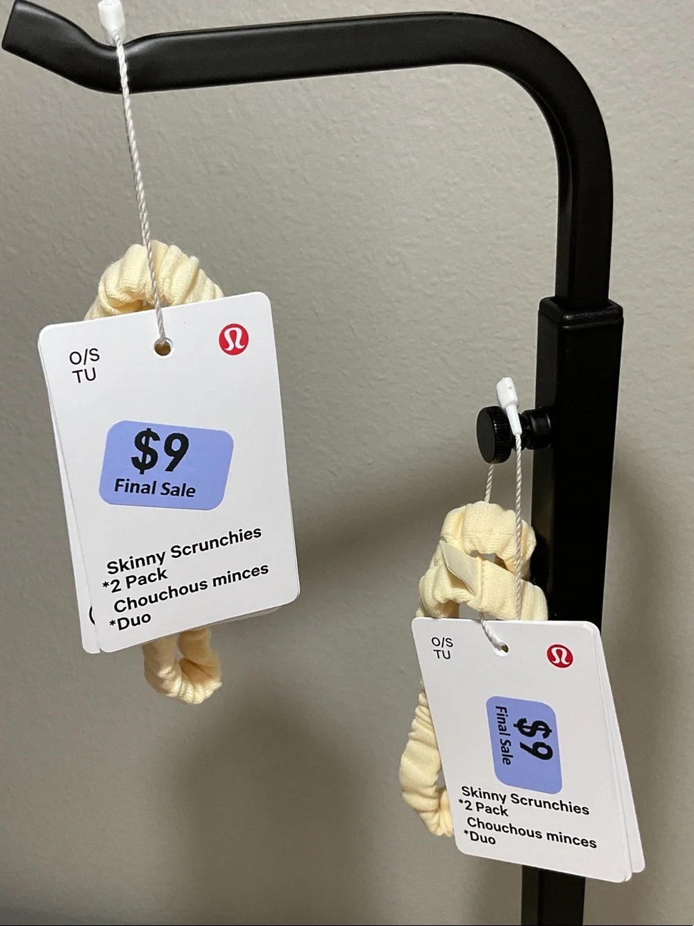 lululemon athletica Skinny Scrunchies BTCR 4 pack